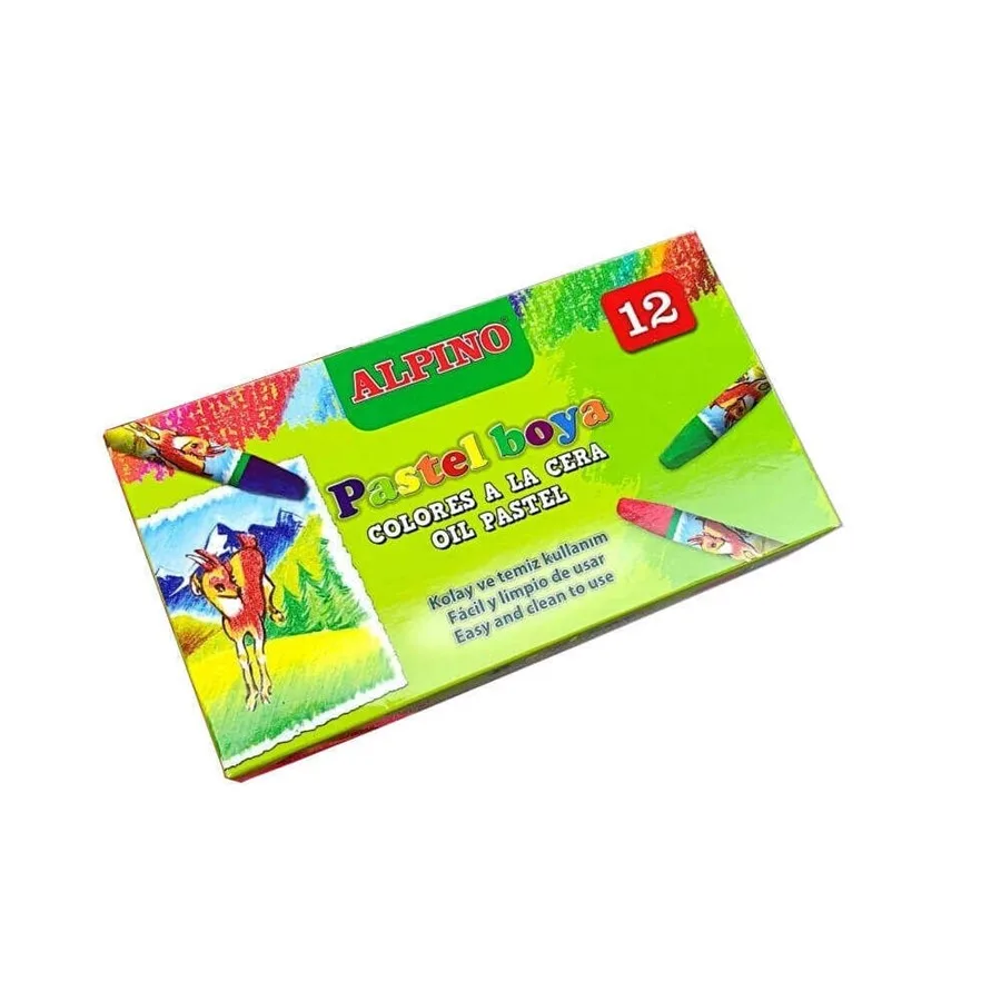 Alpino 12 Renk Pastel Boya Kutulu Dc038296