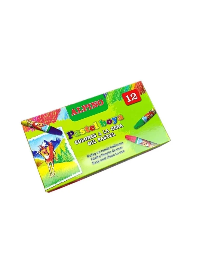Alpino 12 Renk Pastel Boya Kutulu Dc038296