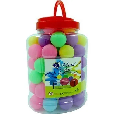 Masis Trainer Masa Tenisi (pinpon) Topu Renkli P-tb-r
