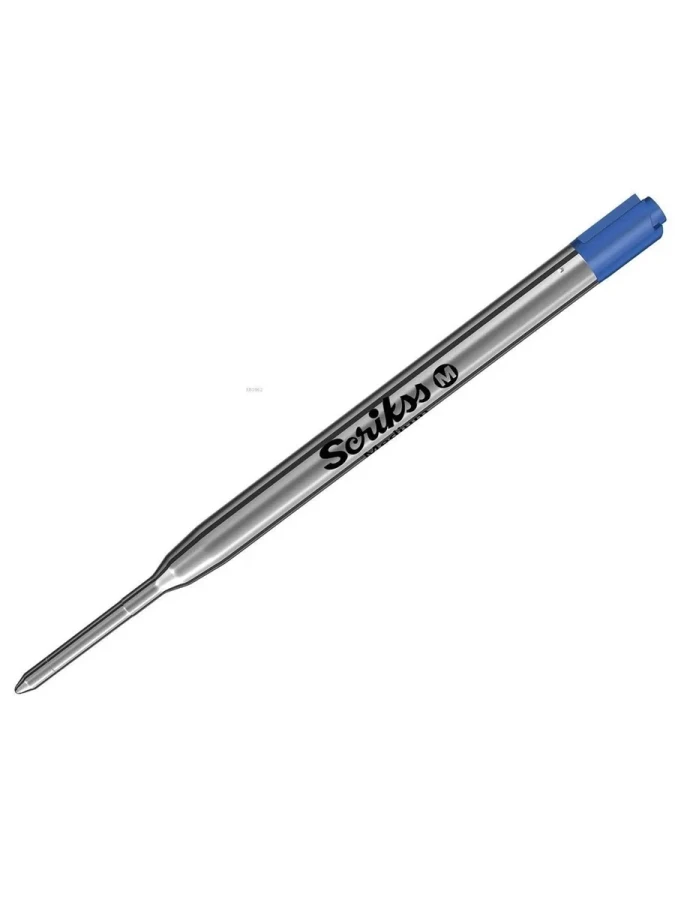 Scrikss M (medium) Standart Tükenmez Kalem Yedeği (refil) Mavi