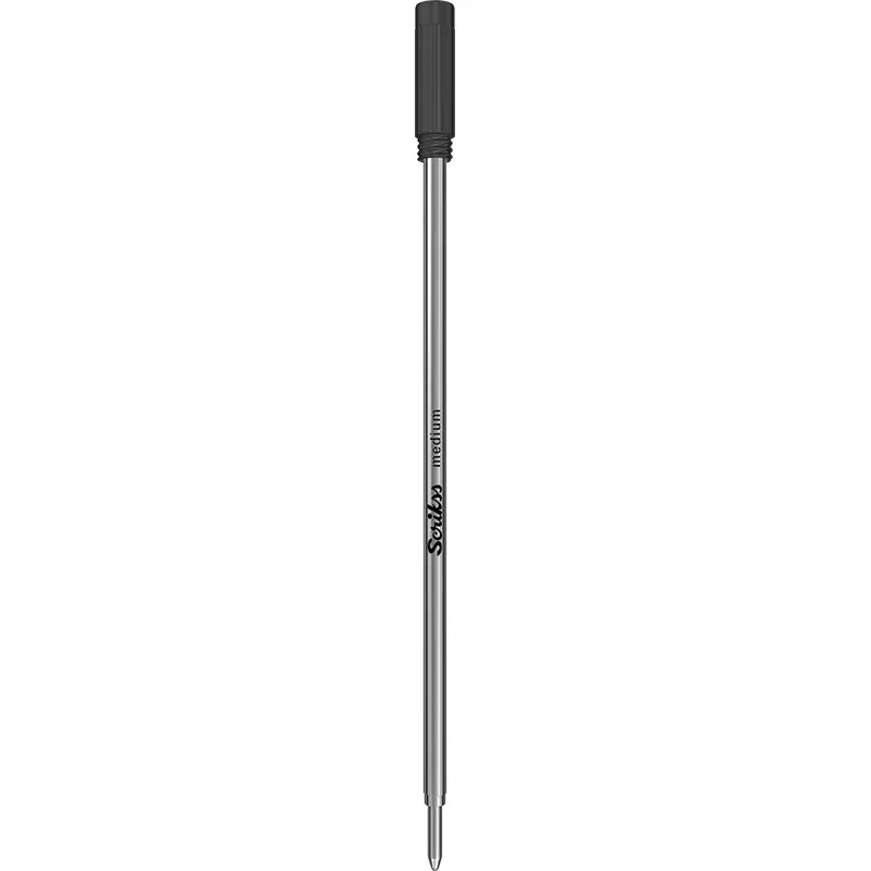 Scrikss M (medium) İnce Tip Tükenmez Kalem Yedeği (refil) Siyah 711