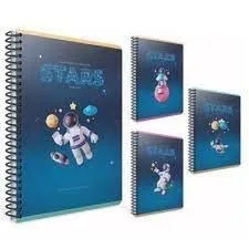 Gıpta Stars A4 Karton Kapak Spiralli Defter Çizgili 100 Yp 6187