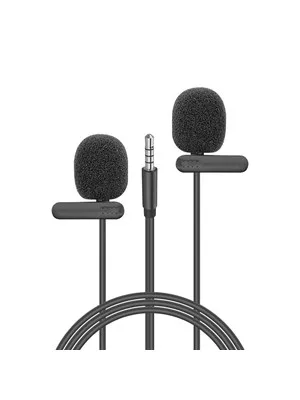 Snopy Sn-m60 2 Mikrofonlu Akıllı Telefon Uyumlu Youtuber Mikrofon