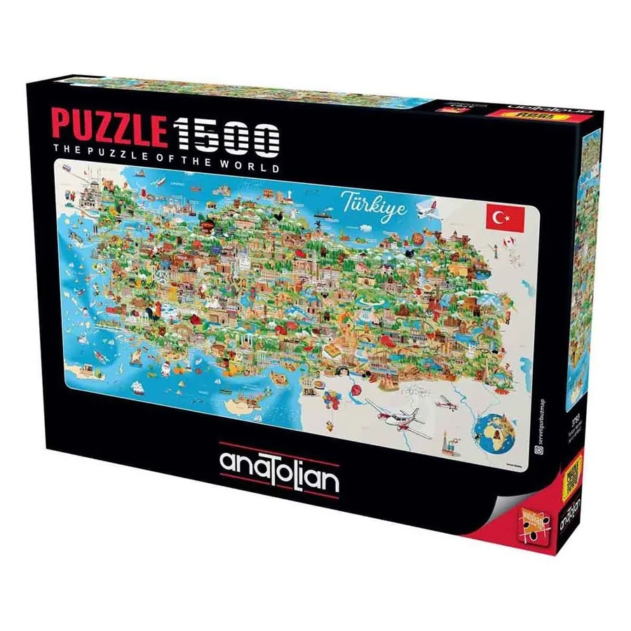 Anatolian 1500 Parça Puzzle 3793