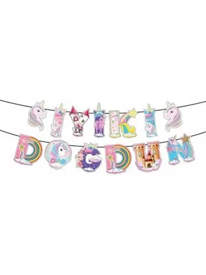 Nedi Oynar Yazı Kırlangıç 'iyiki Doğdun' Unicorn 4101