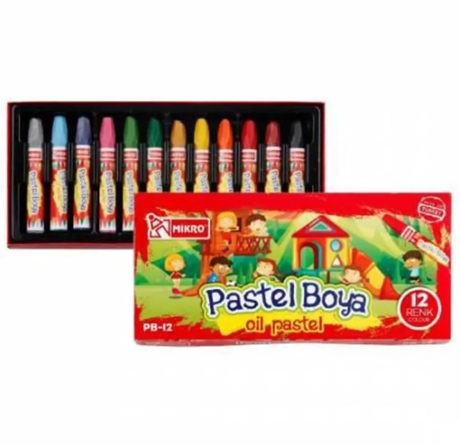 Mikro Pastel Boya 12 Li Pb-12