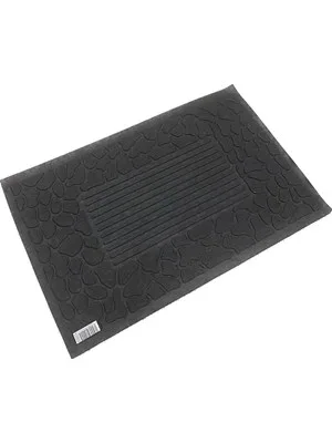 Salev 45x70 Taş Desen Kumaşlı Kapı Önü Paspası A1015