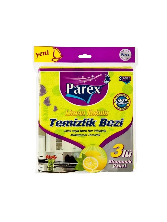 Parex Limon Kokulu Temizlik Bezi 3"lü 1909747