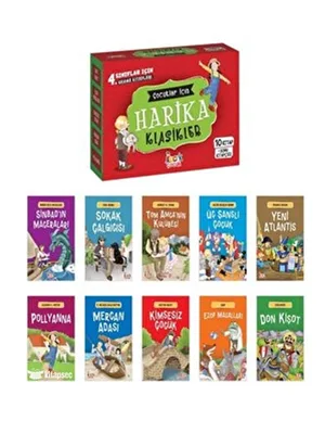 Harika Klasikler 10 Kitap (4. Sınıflar İçin) - Bıcırık Yayınları
