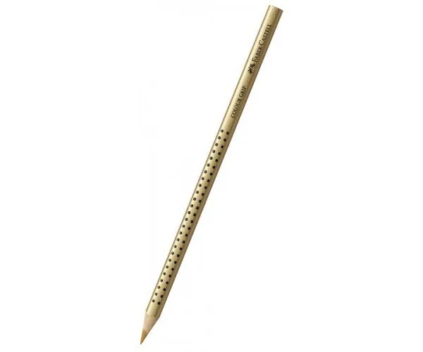 Faber Castell Grip Aquarell (sulu-kuru) Boya Kalemi Altın