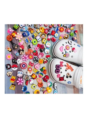 Elif Crocs Terlik Süsü Muh. Desenler