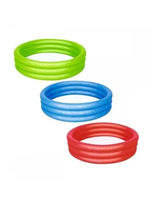 Bestway 122x25 Cm Üç Bölmeli Şişme Havuz 51025
