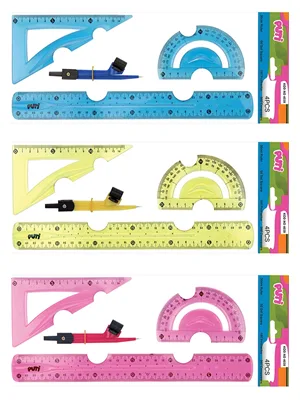 Puti Kırılmaz Flexi Çizim Seti Pergelli 4"lü 0874