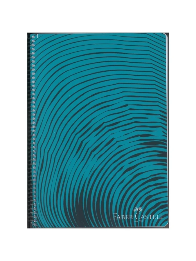 Faber Castell Waves A4 Pp Kapak Spiralli Defter Kareli 100 Yp 5075000437