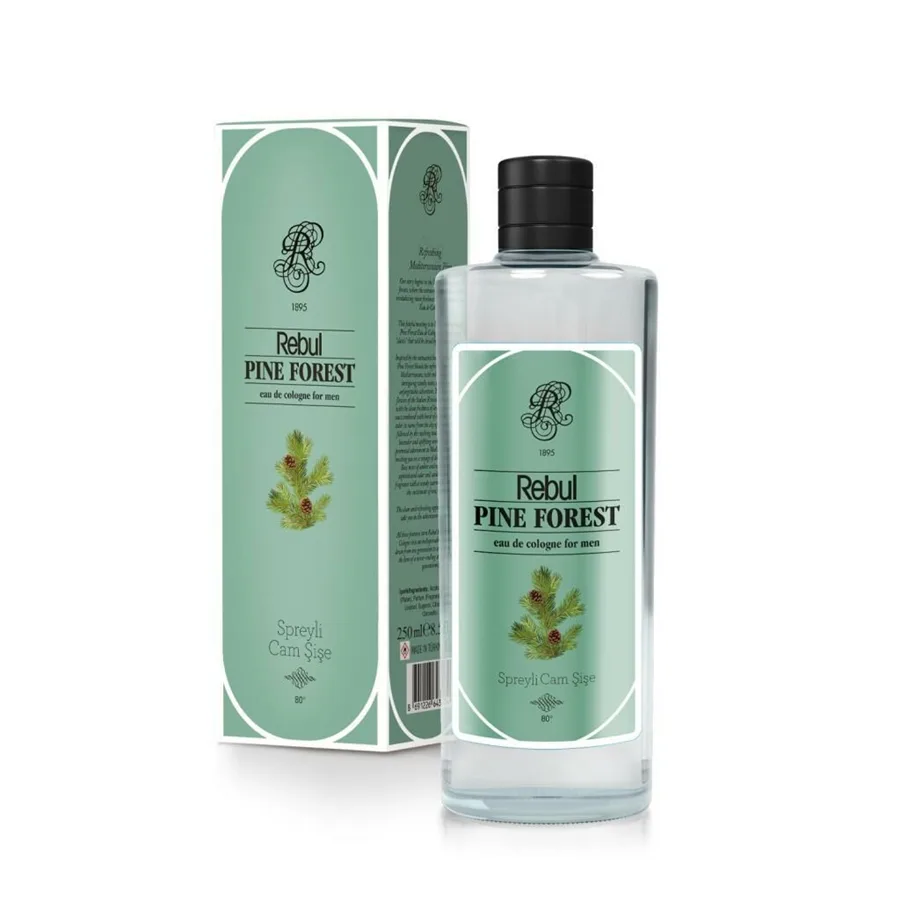 Rebul 250 Ml Kolonya Cam Şişe Pine Forest