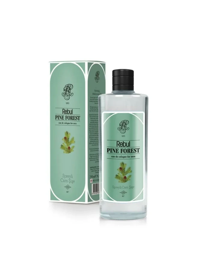 Rebul 250 Ml Kolonya Cam Şişe Pine Forest