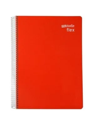 Umur Mynote Flex Neon A4 Pp Kapak Spiralli Defter Kareli 60 Yp Mfxne-a460-k