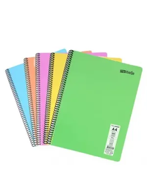 Umur Mynote Flex Pastel A4 Pp Kapak Spiralli Defter Çizgili 120 Yp Mfxpa-a4120-ç