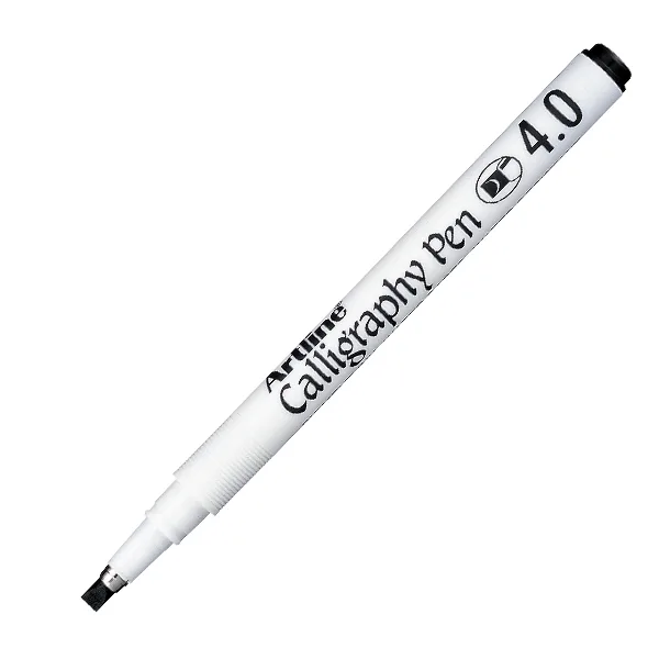 Artline Calligraphy Kalem 4 Mm Siyah Ek-244