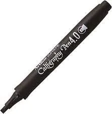 Artline Calligraphy Kalem 4 Mm Siyah Ek-244