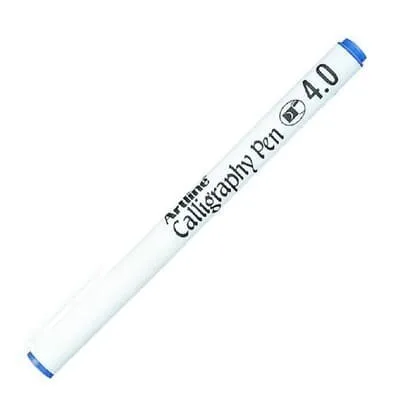 Artline Calligraphy Kalem 4 Mm Mavi Ek-244