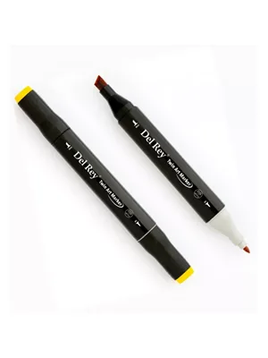 Del Rey Twin Çift Uçlu Marker Kalem Yr32 Deep Yellow