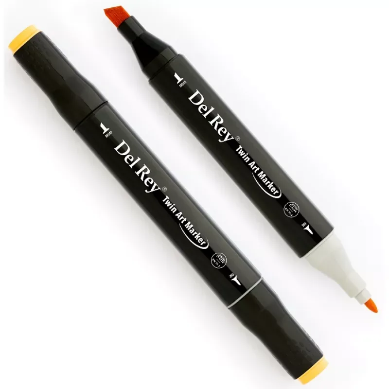 Del Rey Twin Çift Uçlu Marker Kalem Y36 Cream