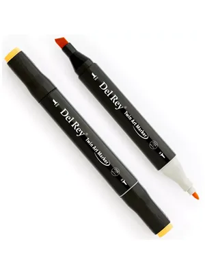 Del Rey Twin Çift Uçlu Marker Kalem Y36 Cream