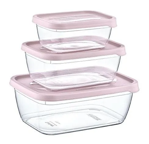 Çankaya 2,900 Ml(400 Ml+900 Ml+1,600 Ml) Saklama Kabı 3"lü 2164