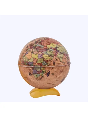 Gürbüz 10 Cm Globe Kalemtraş Antik Küre 44104