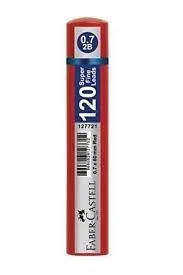 Faber Castell Grip 0.7 2b 60 Mm Min 120 Li Bordo 5090127731000