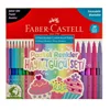 Faber Castell Hayal Gücü Seti(10 Keçeli Kalem+10 Kuruboya) Pastel Renkler 5178000107