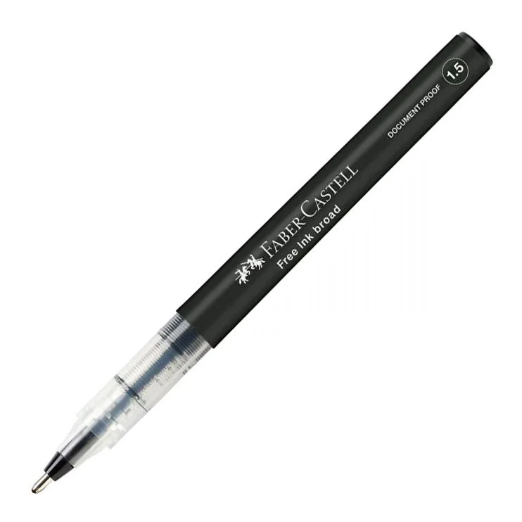 Faber Castell Free İnk 1.5 Mm Roller Kalem Siyah 348399