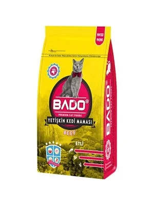 Bado 1.5 Kg Etli Yetişkin Kedi Maması Kuru