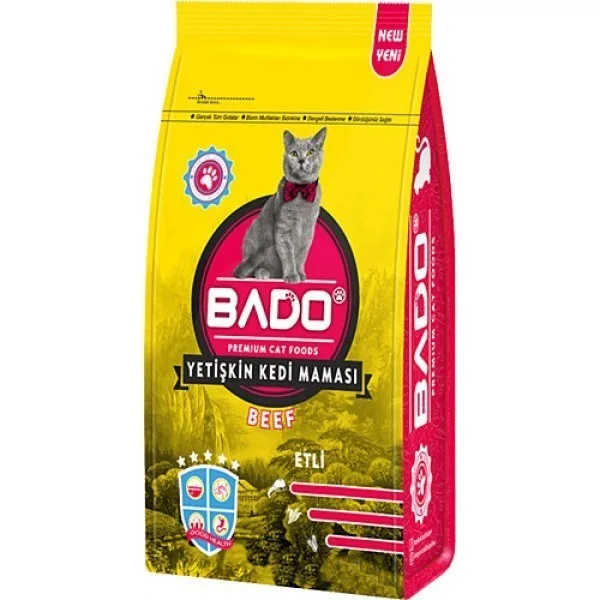 Bado 1.5 Kg Etli Yetişkin Kedi Maması Kuru