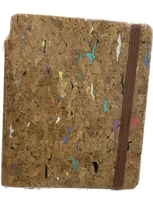 Lizy Collection Tokyo 10x14 Suni Deri Sırttan Kalemlikli Defter Msrt10