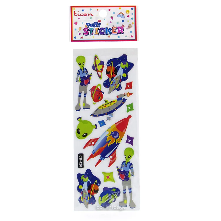 Ticon Puffy Sticker 348952