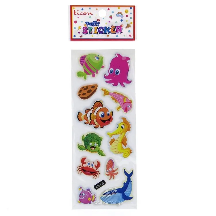 Ticon Puffy Sticker 348903