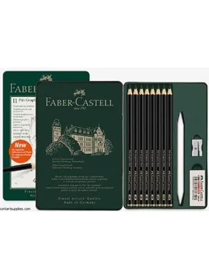 Faber Castell Pitt Graphite Matt Dereceli Kalem 11 Parça Set 115220