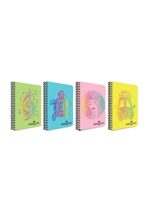 Faber Castell Faces A4 Pp Kapak Spiralli Defter Çizgili 100 Yp 5075000492