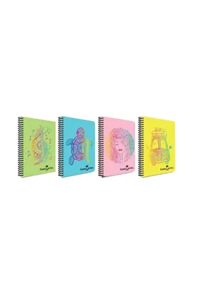 Faber Castell Faces A4 Pp Kapak Spiralli Defter Kareli 100 Yp 5075000493