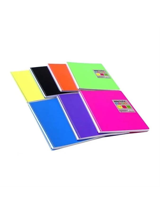 Umur Mynote Flex Neon A4 Pp Kapak Spiralli Defter Çizgili 40 Yp Mfxne-a440-ç