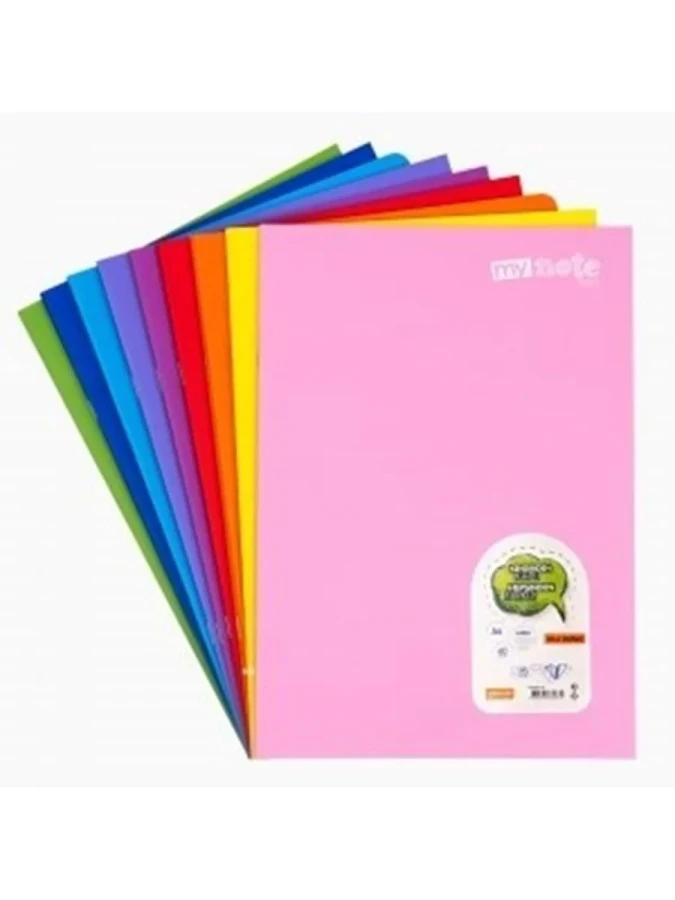 Umur Mynote Text College A4 Karton Kapak Defter Kareli 72 Yp Mtxco-a472-k