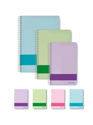 Elma Pastel 17x24 Sert Kapak Spiralli Defter Çizgili 120 Yp Mbh01-ydw