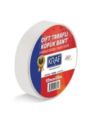 Kraf 12 Mmx5 Mt Çift Taraflı Köpük Bant 5012g