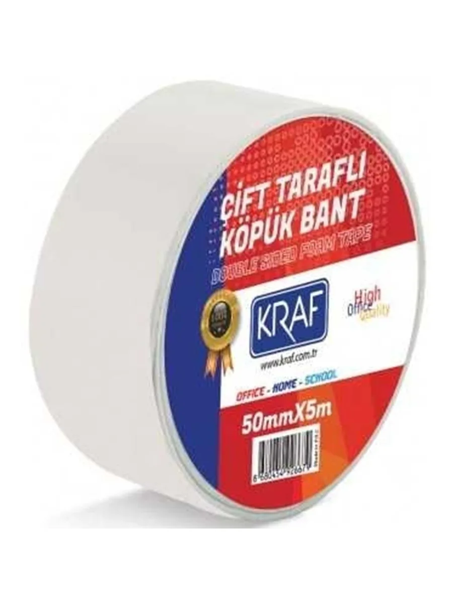 Kraf 50 Mmx5 Mt Çift Taraflı Köpük Bant 5050g