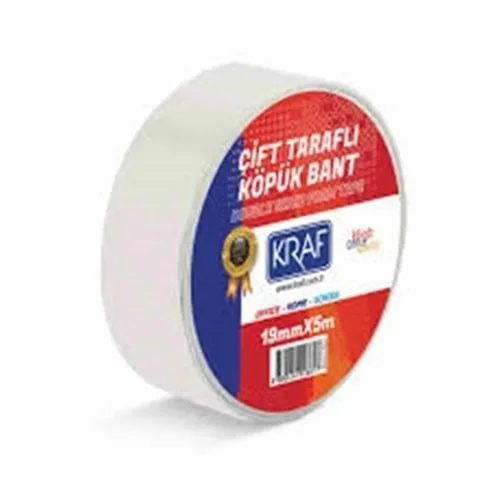 Kraf 25 Mmx5 Mt Çift Taraflı Köpük Bant 5025g