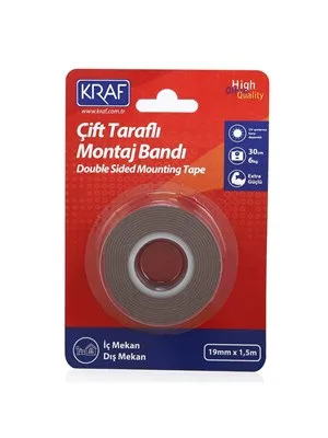 Kraf 25 Mmx5 Mt Çift Taraflı Köpük Bant 5025g