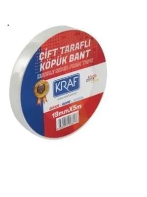 Kraf 25 Mmx5 Mt Çift Taraflı Köpük Bant 5025g