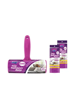 Parex Easy Tüy Toplayıcı Rulo + 2 Yedek Rulo 225"li(3x75"li) 1909781